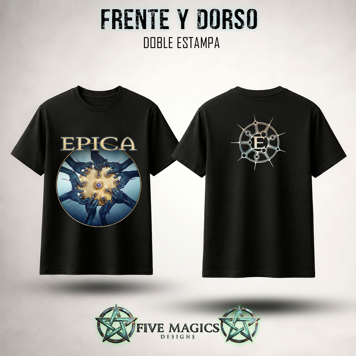 Remera EPICA Aspiral