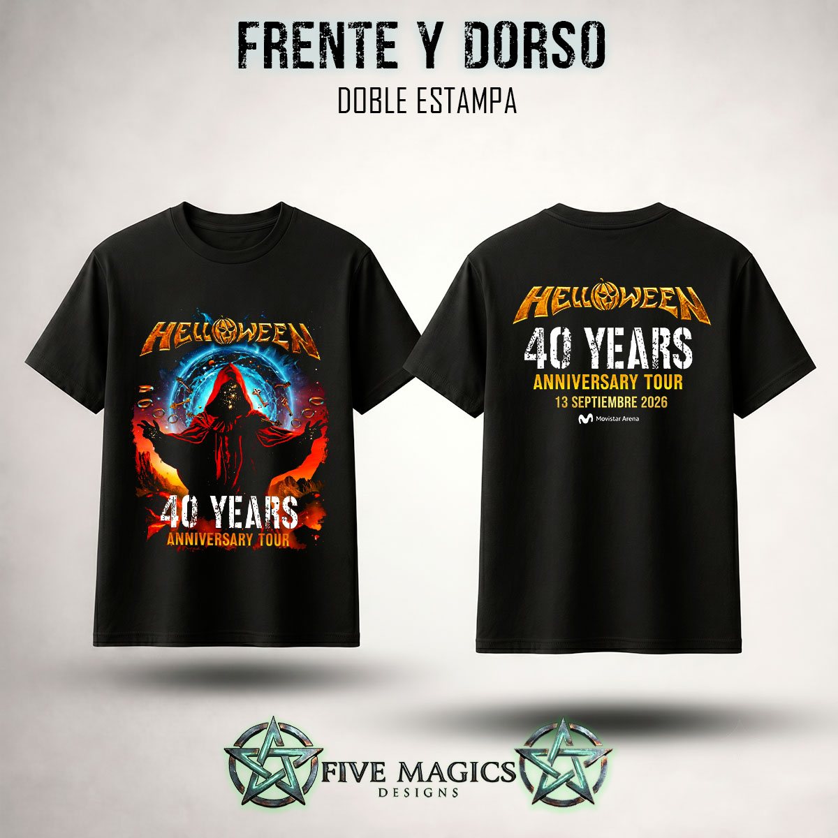Diseño Helloween disponible en Five Magics Designs