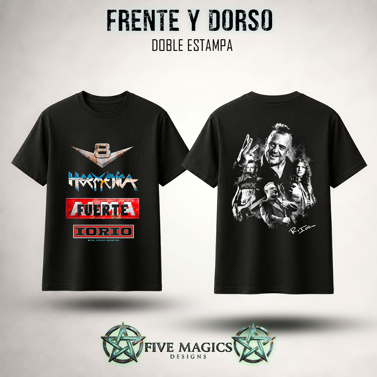 Diseño Ricardo Iorio disponible en Five Magics Designs