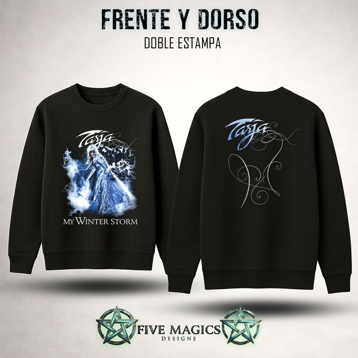 Buzo cuello redondo Tarja Turunen My Winter Storm