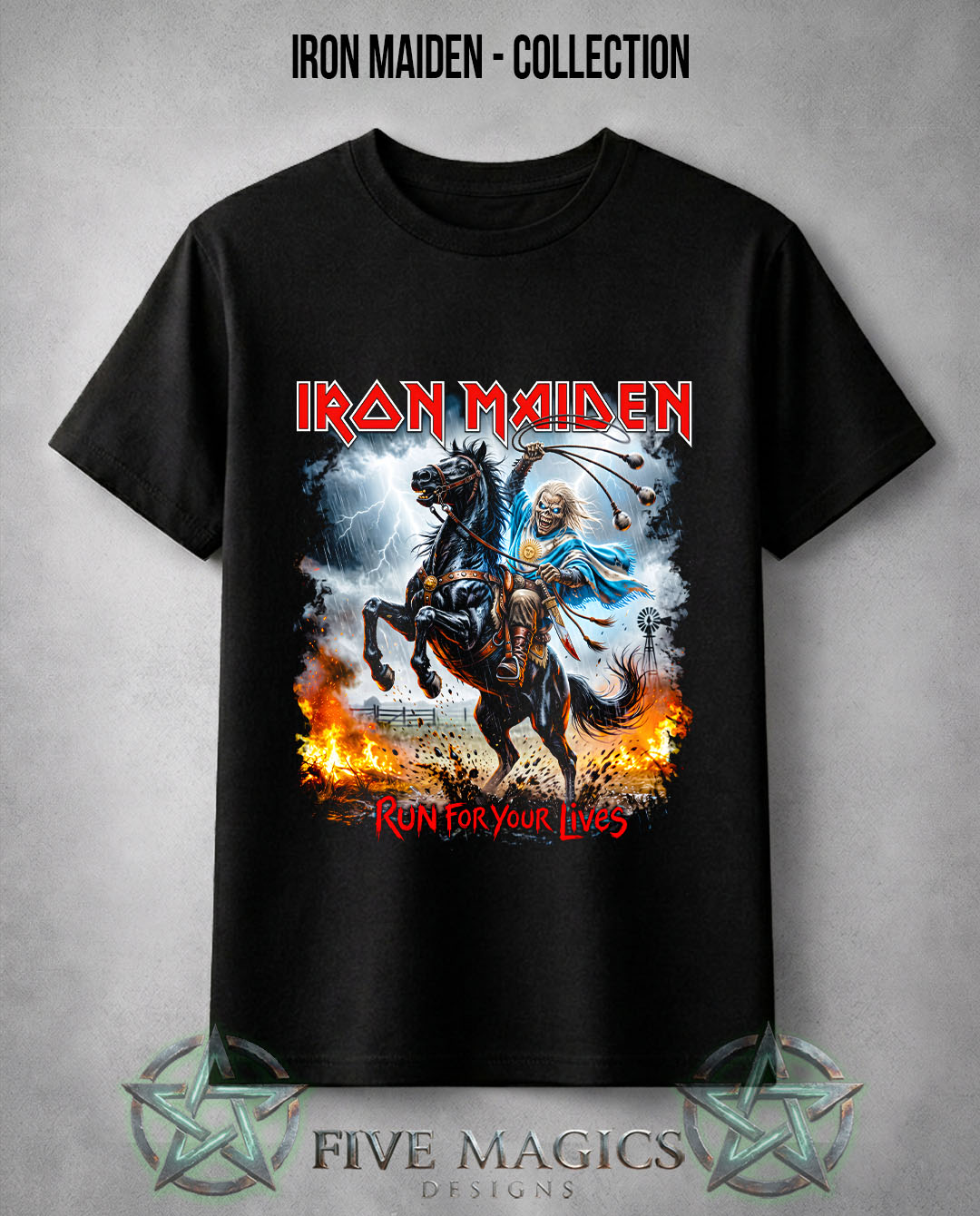 Eddie Gaucho Tempestad de Iron Maiden