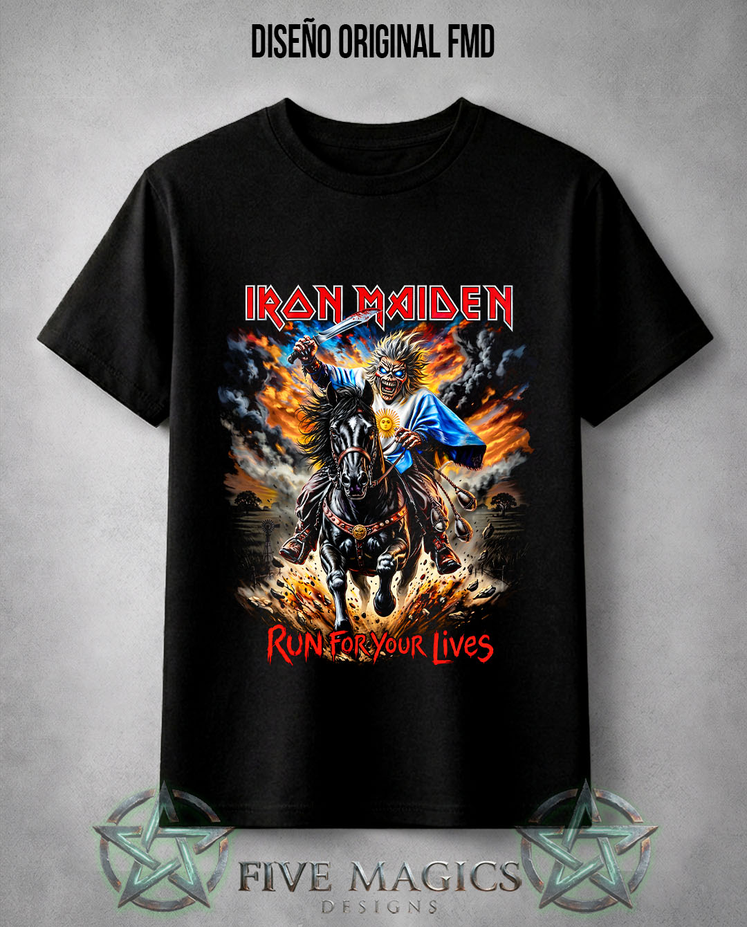 Eddie Gaucho Argentino de Iron Maiden