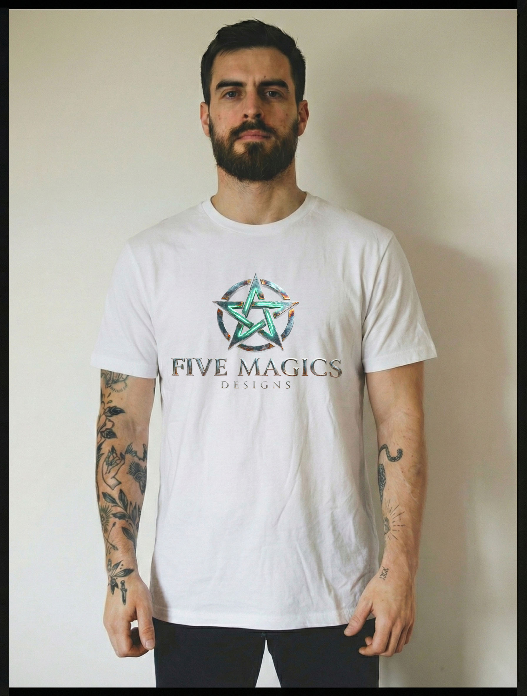 Remera Clásica Hombre Blanca