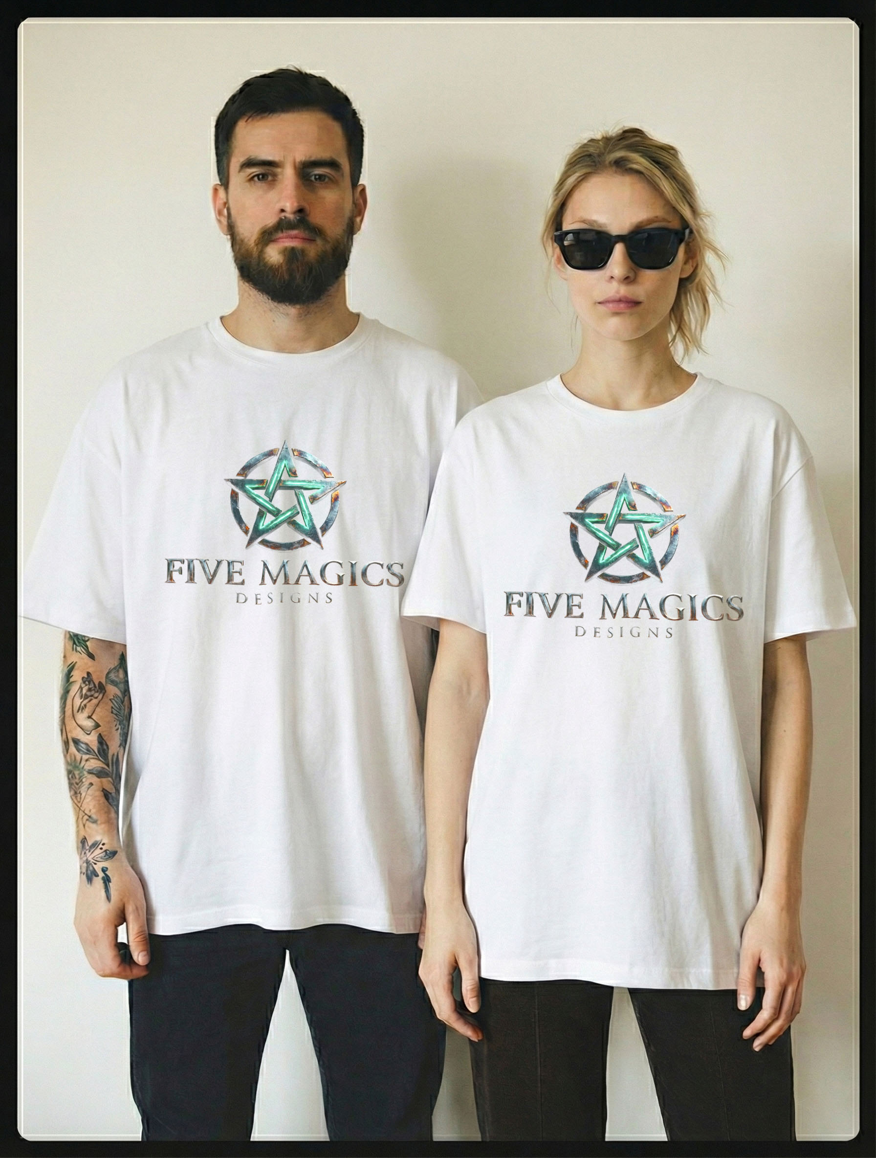 Remera Oversize Unisex Blanca