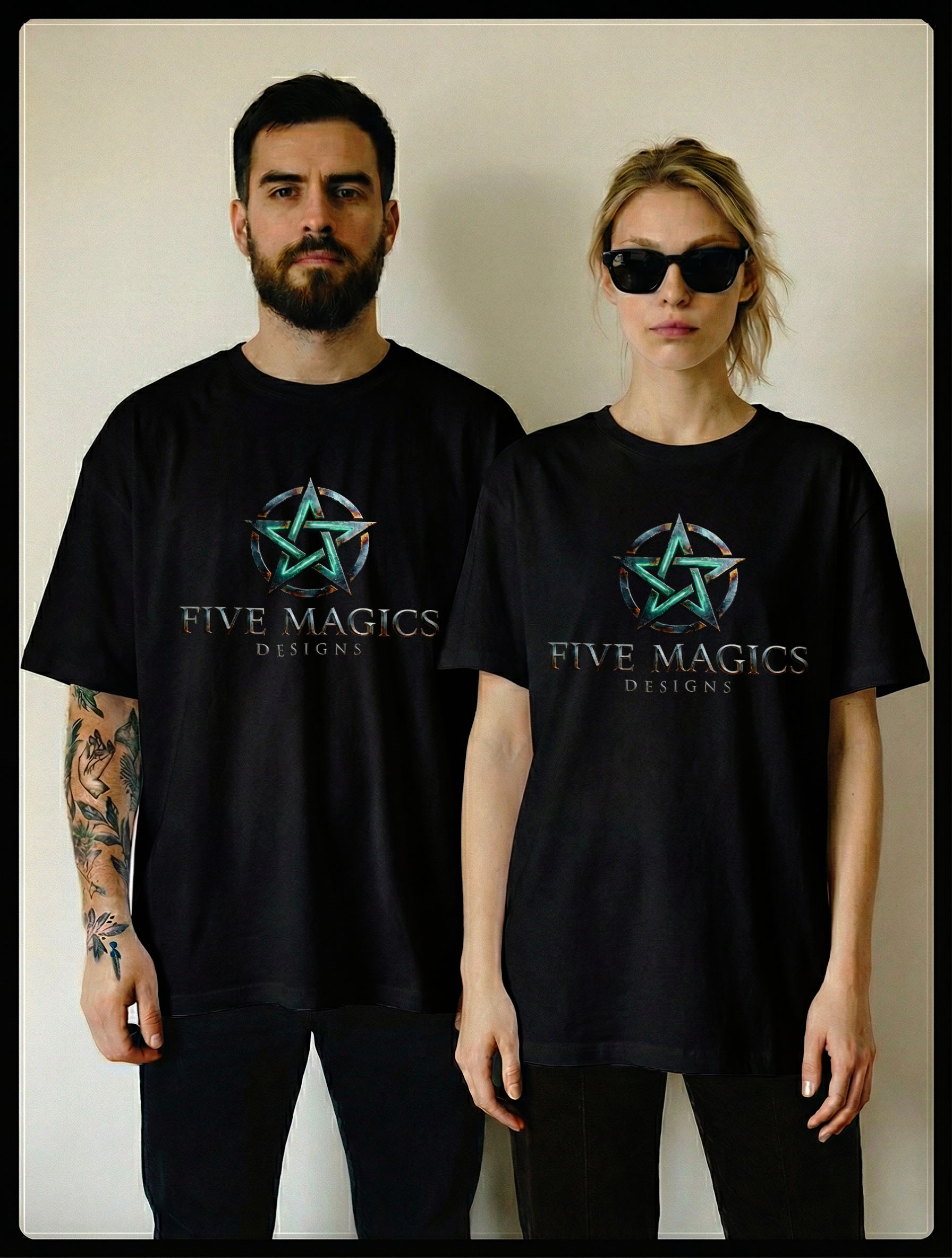 Remera Oversize Unisex Negra