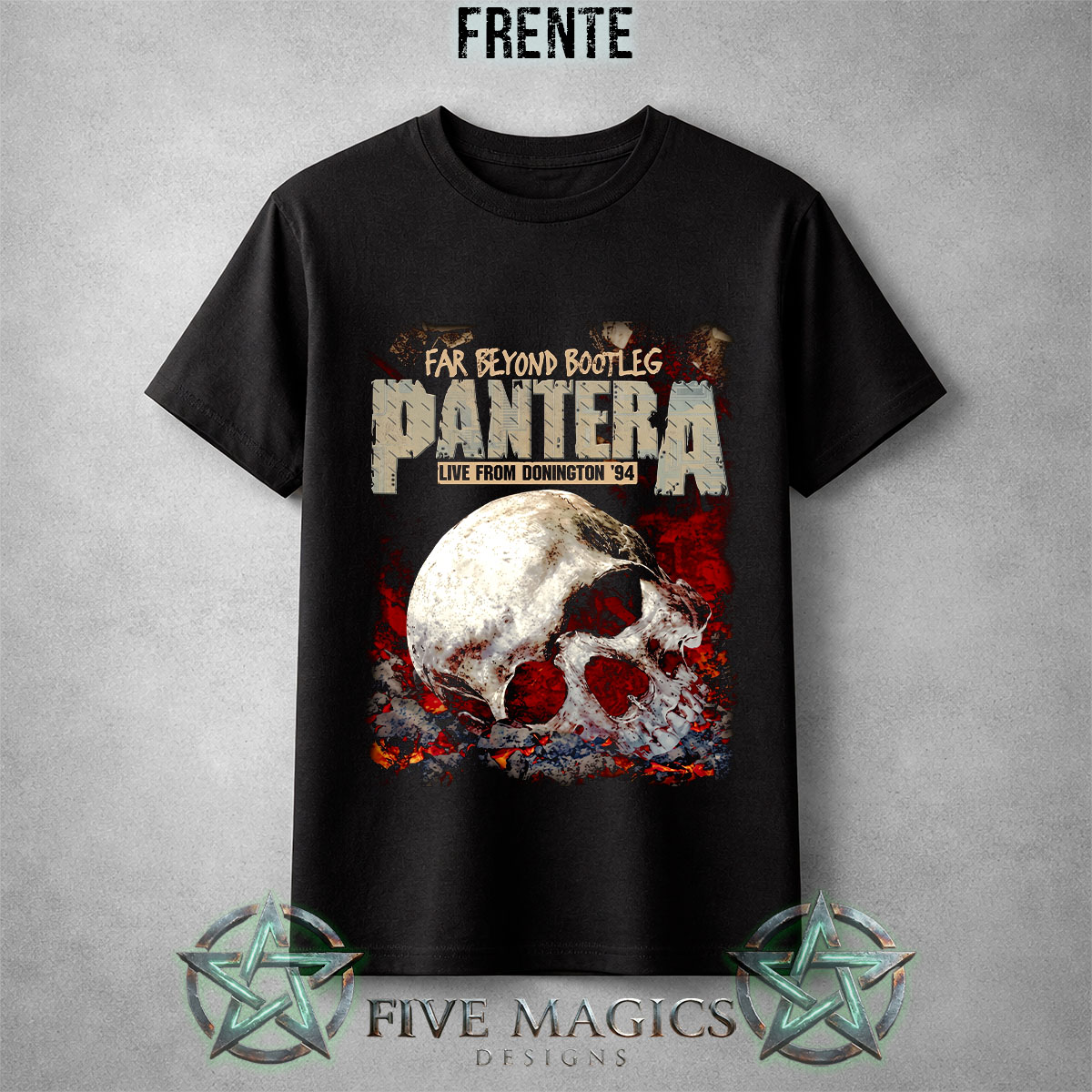 Diseño Pantera disponible en Five Magics Designs